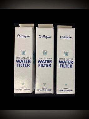 3 PACK Culligan CUL800 Refrigerator Water Filter (Fits LG LT800P) NEW